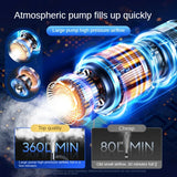 Electric Tire Pump with Touch Screen