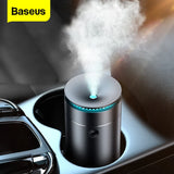 Car Diffuser Humidifier Auto Air Purifier Aromo Air Freshener with LED Light For Car Aroma Aromatherapy Diffuser