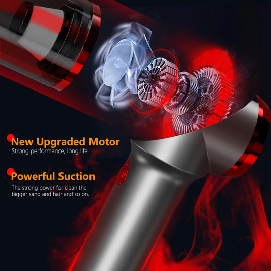 Wireless Mini Car Vacuum Cleaner