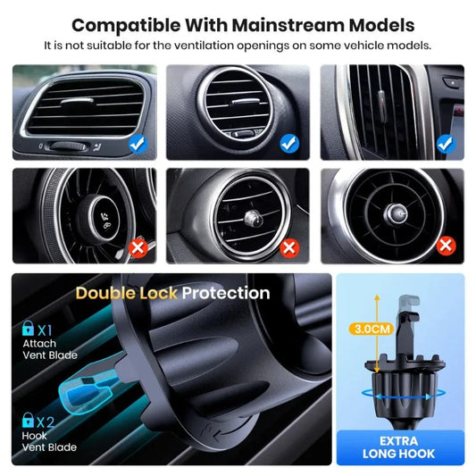 Car Phone Holder for Air Vent