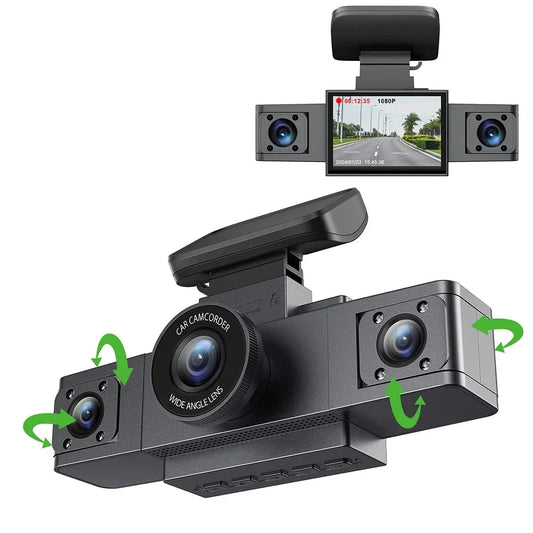 3 Channel Camera Car Cam with Parking Monitor